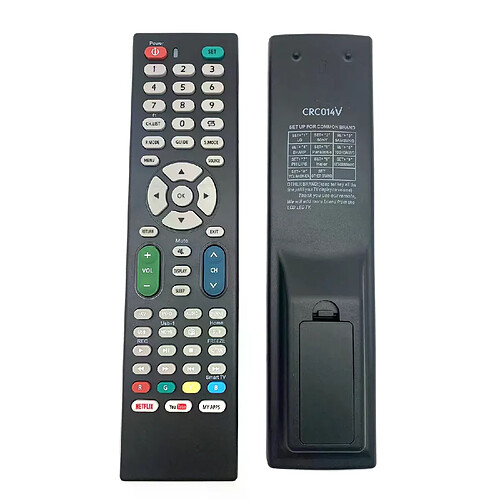 Télécommande universelle TV Smart - Noir