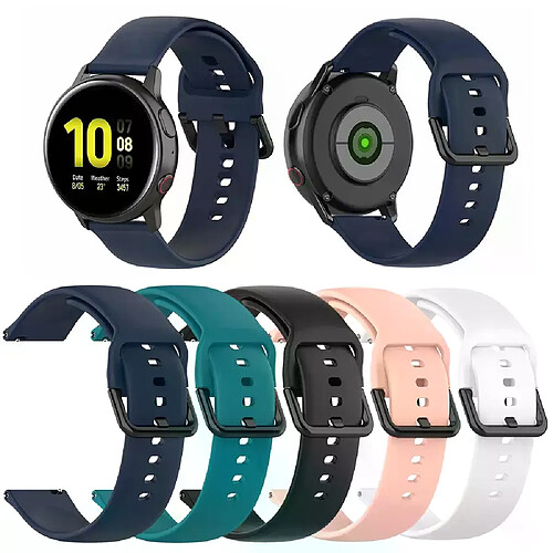 Bracelet silicone pour Samsung Galaxy Watch Active 2