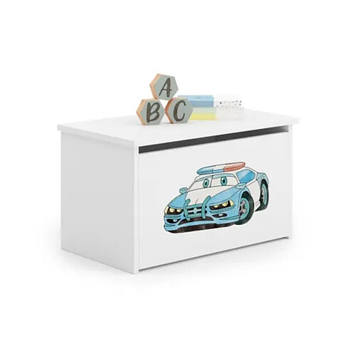 1001jouets Coffre de rangement Diane - Bleu