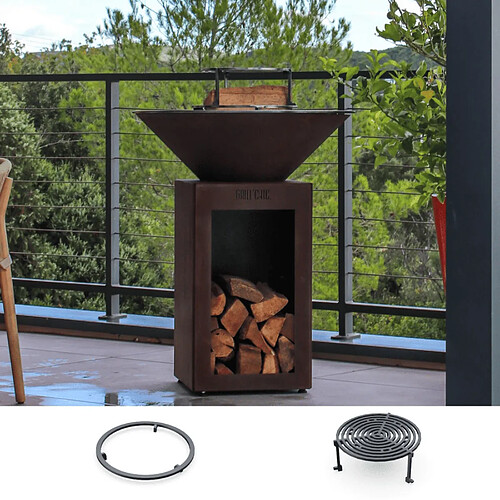 GRILL CHIC Set Brasero Découverte AUVERGNAT - Rond