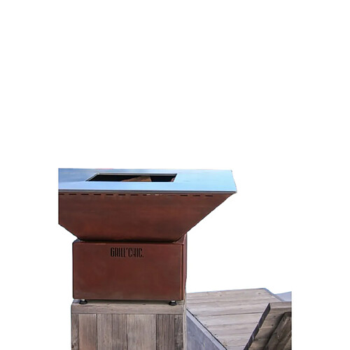 GRILL CHIC Mini Cevenol Simple Cuve Corten - M Rond