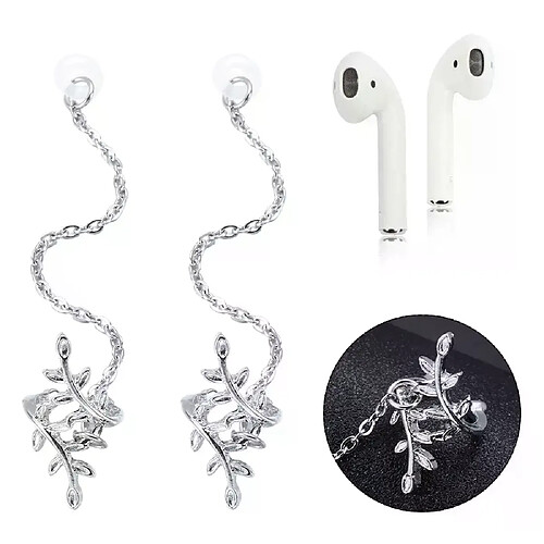 Boucles d'oreilles pour AirPods - Argent
