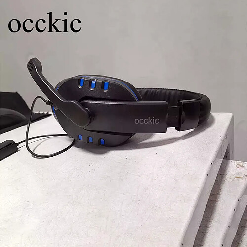 Casque audio pliable Occkic avec micro - Noir
