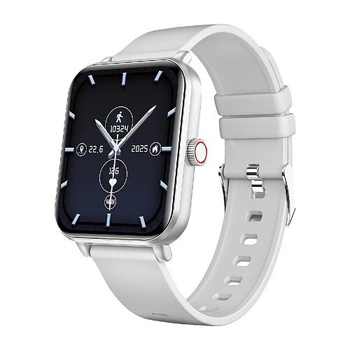 Myphone Montre Connectée Etanche IP65 avec Grande Autonomie Argent