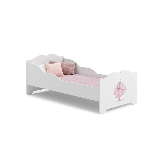 1001jouets Lit enfant Anni 140x70 Princesse
