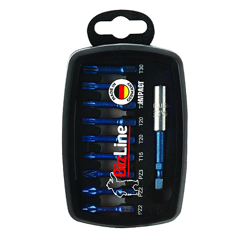 Bizline Coffret embouts vissage - 10 pièces
