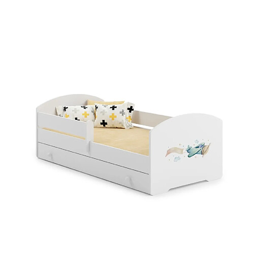 1001jouets Lit enfant 160x80 AVION