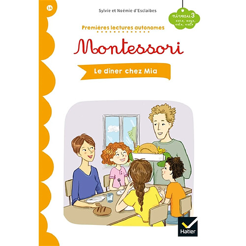 Le dîner chez Mia : niveau 3, er, ez, et, ed · Occasion