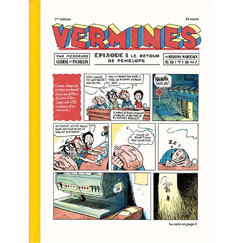 Vermines. Vol. 1. Le retour de Pénélope · Occasion
