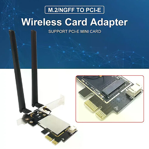 Hub USB WiFi Bluetooth PCI-E