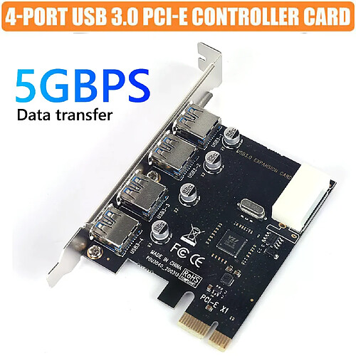 Hub USB 3.0 PCI Express x1
