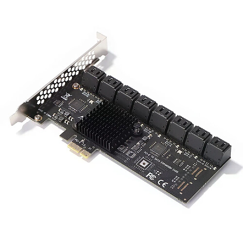 Carte contrôleur PCI-E 16 ports SATA 3.0