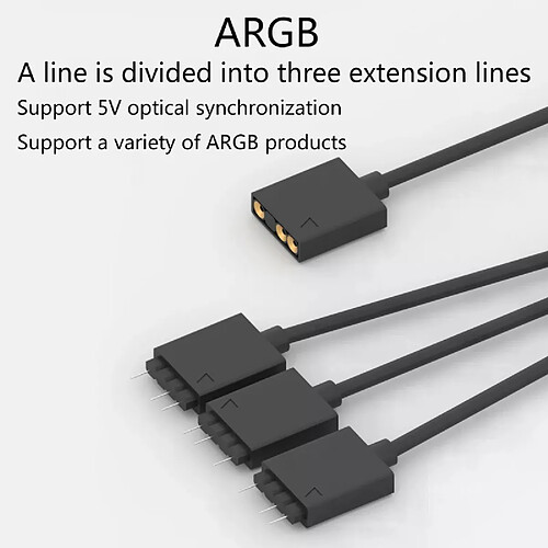 Hub USB - connecteur ARGB 5 V