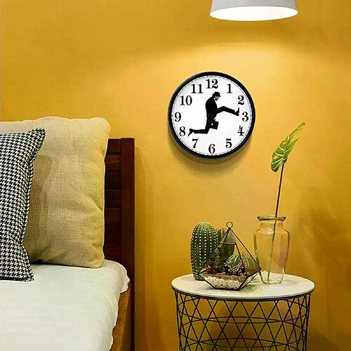 Horloge murale design - Noir et blanc