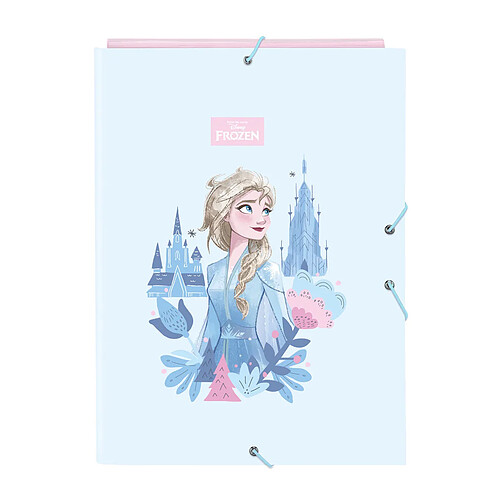 La Reine Des Neiges Frozen Reliure à anneaux Frozen Ice magic - Bleu
