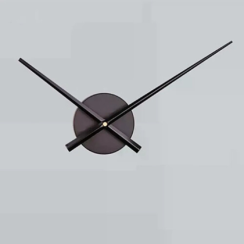Horloge murale analogique - Or noir