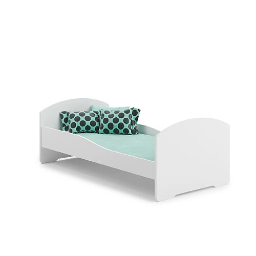 Kobi Lit simple blanc 160x80