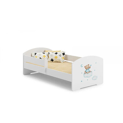Kobi Lit enfant Luk Ours 140x70 avec matelas