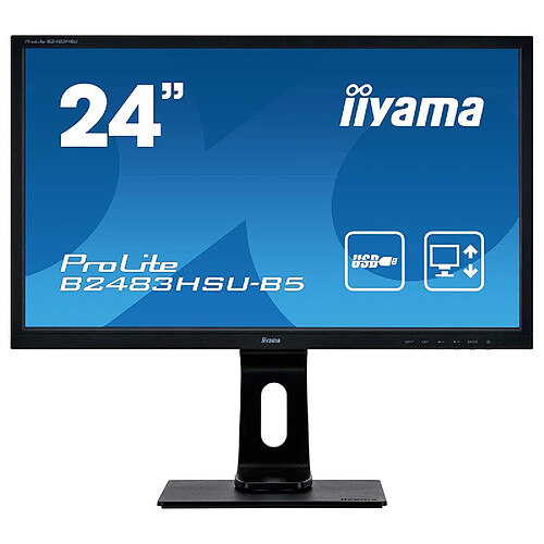 Iiyama 24" LED - XB2483HSU-3 · Reconditionné