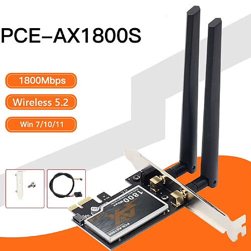 Carte réseau Wi-Fi PCE-AX1800