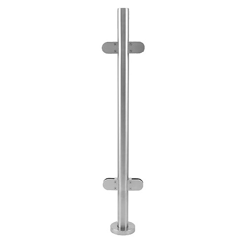 Monstershop Poteau de Garde-Corps en Acier - Pièce Centrale 110 cm