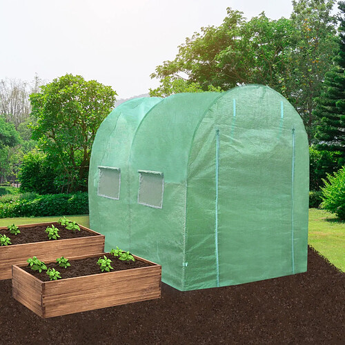 Monstershop Serre Polytunnel 25mm 4m x 2m
