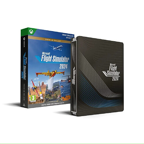 Microsoft Microsoft Flight Simulator 2024 – Edition Premium Deluxe SteelBook®