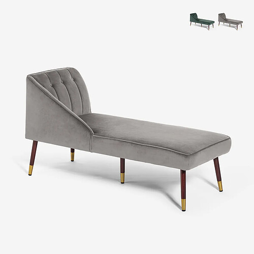 Ahd amazing home design dormeuse Agos - Gris