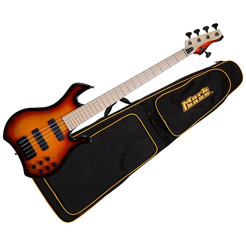 Markbass Gloxy Kimandu 5 3-Tone Sunburst BK MP - Housse incluse