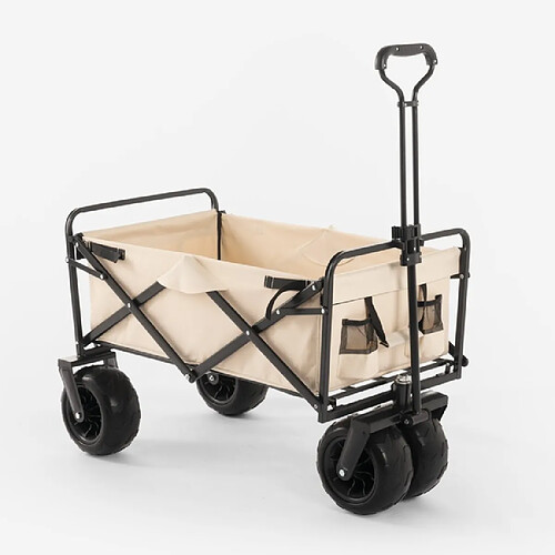 Stark Chariot pliant pour bagages pour le jardin camping et plage 100kg Marty