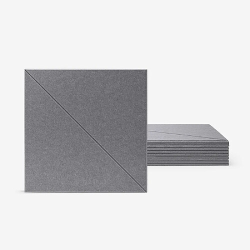 Ahd Amazing Home Design Ahd 8 Panneaux Acoustiques Toon-GC - Gris foncé