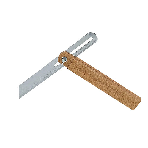 Fausse équerre 250 mm bois