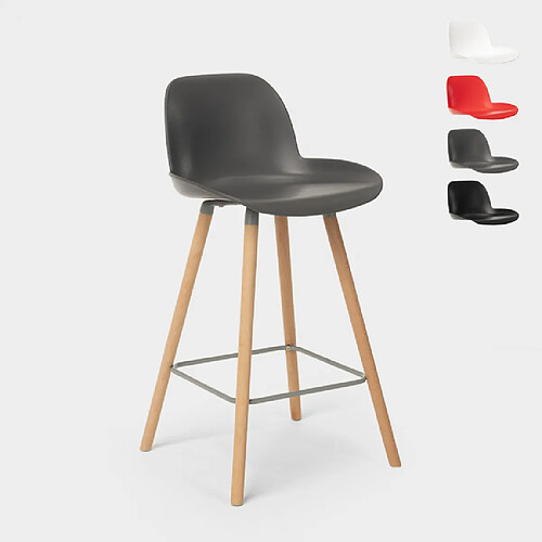 Superstool tabouret de bar design - Gris
