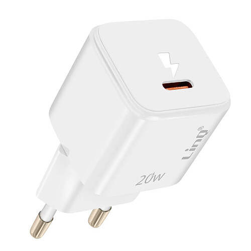 LinQ Chargeur Secteur USB-C PD 20W Blanc