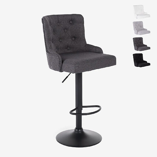 Superstool tabouret de bar Scranton - Gris foncé