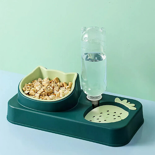 Fontaine d'eau pour animaux - Support surélevé