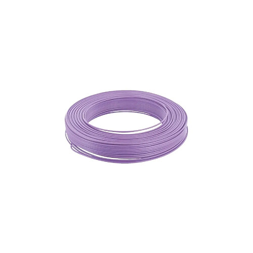 Selection brico-travo Câble rigide H07V-U 1,5 mm² - Violet