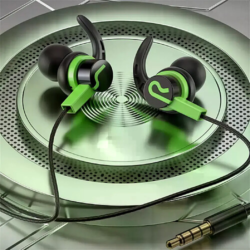 Écouteurs filaires intra-auriculaires - Noir