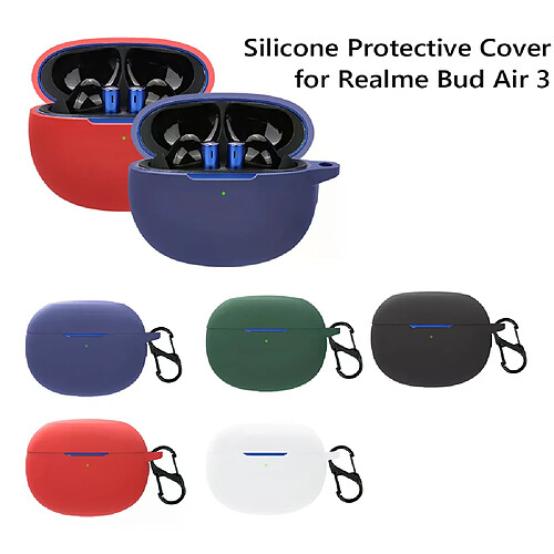 Coque silicone pour Realme Buds Air 3 - Noir