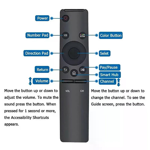 Télécommande pour Samsung TV BN59-01270A
