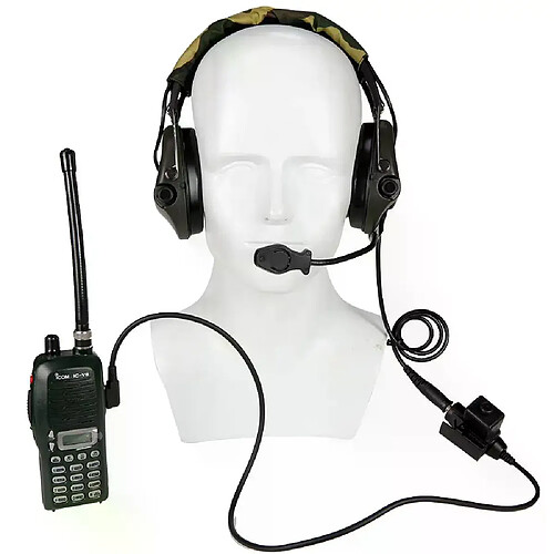Casque tactique U94 - Noir