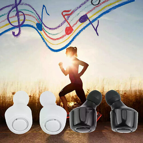 Écouteurs sans fil DW-2A Sport - Blanc