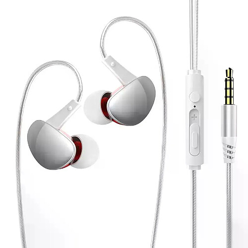 Écouteurs sport intra-auriculaires - Blanc