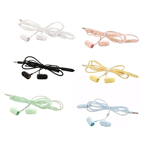 Ecouteurs intra-auriculaires avec micro - Noir