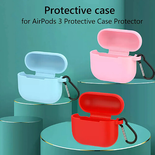 Étui AirPods 3 en silicone - Noir