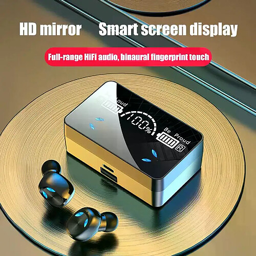 Écouteurs Bluetooth X3 - Noir