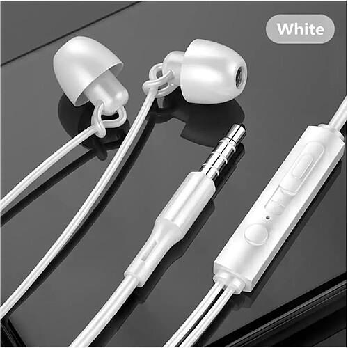 Écouteurs intra-auriculaires sommeil - Noir