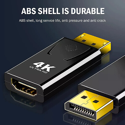 Convertisseur HDMI 4K, DP vers HDMI