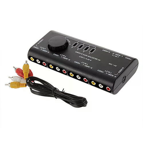 Sélecteur Signal AV 4-en-1
