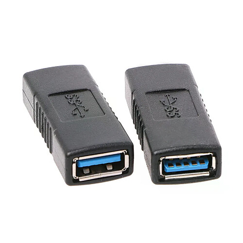 Adaptateur USB 3.0 Type A femelle à femelle - Connecteur de changement de sexe